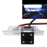 656×492 Effective Pixel NTSC 60HZ CMOS II Waterproof Car Rear View Backup Camera With 4 LED Lamps for BMW 3 Series /5 Series/ X5/X6/X1/1 Series Sedan 2008-2010 Version , For BMW 3 Series 2008-2010 Version