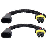 2 PCS 9005/9006 Car HID Xenon Headlight Male to Female Conversion Cable, 9005/9006