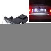 2 PCS License Plate Light with 24 SMD-3528 Lamps for Peugeot Citroen, For Peugeot