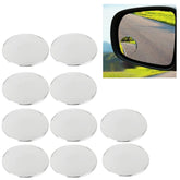 10 PCS Car Blind Spot Rear View Wide Angle Mirror, Diameter: 5.5cm, 10 PCS 5.5cm Rear View Wide Angle Mirror