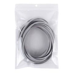 5m Car Decorative Strip PVC Chrome Decoration Strip Door Seal Window Seal, Grey, Blue, Red, Transparent, White, Black