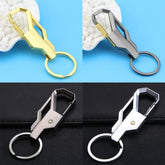 10 PCS Metal Keychain Men Car Creative Pendant, Random Color Delivery, Metal Keychain