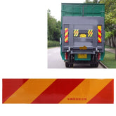Car Auto Aluminum 55cm Ć 13cm Rear Warning Sign Sticker for Truck and Van, 55cm Ć 13cm