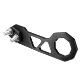 Aluminum Alloy Rear Tow Towing Hook Trailer Ring for Universal Car Auto with 2 x Screw Holes
