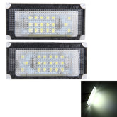 2 PCS License Plate Light with 18 SMD-3528 Lamps for BMW Mini COOPER R50/R52/R53, For BMW Mini COOPER