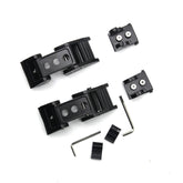 2 PCS Car Three Holes Hood Latch Locking Catch Buckle Engine Cover for Jeep Wrangler JK 2006-2017, Jeep Wrangler JK 2006-2017(Three Holes)
