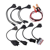 8 PCS Car Diagnostic Cable and Connector OBD2 Cable, 8 in 1 Car OBD2 Cable