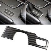 Car Carbon Fiber Gear Position Panel Decorative Sticker for Cadillac XT5 2016-2017, Left Drive, Gear Position