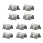 10 PCS Car Windshield Clip Wind / Rain Deflector Channel Metal Buckle for Heko G3, For Heko G3