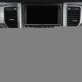 Carbon Fiber Car Navigation Panel Decorative Sticker for Porsche Macan, Navigation Panel
