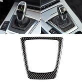 Car Carbon Fiber Gear Position Panel Solid Color Decorative Sticker for BMW Z4 2009-2015, Gear Position Panel Sticker(Solid Color)