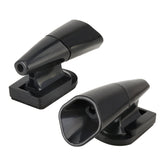Car ABS Deer Alert Sound Alarm Ultrasonic Wind Power Animal Repeller, Alarm Ultrasonic (Black), Alarm Ultrasonic (Silver)