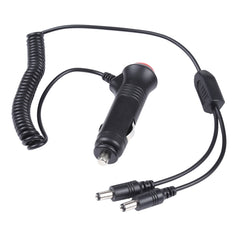 12-24V Car Cigarette Lighter Switch Plug to DC5.5x2.1mm Charger Spring Power Cable, Switch Plug