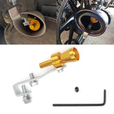 Universal Aluminum Turbo Sound Exhaust Muffler Pipe Whistle Car / Motorcycle Simulator Whistler, Size: S, Outside Diameter: 20mm, Size: S (Gold), Size: S (Blue), Size: S (Red), Size: S (Silver), Size: S (Black)