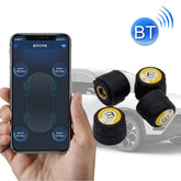 Bluetooth 4.0 TPMS Car External Tire Pressure Monitoring Pressure Detection System, Car External Tire Pressure Detection System