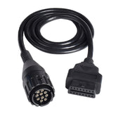 10PIN ICOM-D Cable for BMW Motorcycles Motobikes Diagnostic Cable, 10 Pin to 16 Pin for BMW