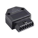 16PIN Car OBD 2 Female Connector OBD Plug + Case + Terminal + Screw, Female