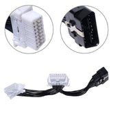 2 in 1 16PIN Car OBD Diagnostic Extended Cable OBD2 Cable, OBD2 Cable
