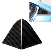 Car Carbon Fiber Rear Triangle Glass Decorative Sticker for Chevrolet Cruze 2009-2015, Left and Right Drive Universal, Rear Triangle Glass