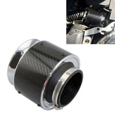XH-UN013 Car Universal Modified High Flow Carbon Fiber Mushroom Head Style Air Filter, XH-UN013