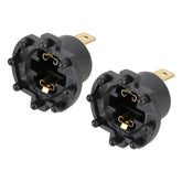 TK-203 1 Pair H7 Halogen Headlight Holder for Mazda 3 5 323 / Kawasaki ER6-F 2002-2005, For Mazda 3 5 323