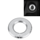 For Mercedes-Benz Metal Ignition Key Ring, Diameter: 4.8cm, For Mercedes-Benz (Silver), For Mercedes-Benz (Blue), For Mercedes-Benz (Red)