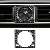 Car Carbon Fiber Clock Box Decorative Sticker for Lexus IS250 2013-, Left Drive, Clock Box