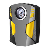 Car 12V Portable Inflatable Cylinder Pedal Pointer Air Pump with Light, Pointer