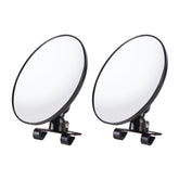 2 PCS Car Large Size Rearview Mirror Blind Spot Side Assistant Mirror, Large
