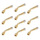 10 PCS Balance Car Inflatable Nozzle Extension Rod Elbow Extension Nozzle, Angle: 135 Degree, 135 Degree