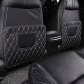 Car Half-inclusive Seat Back Anti-kick Mat Rear Anti-dirty Pad Small Size, Car Anti-kick Pad Small Size