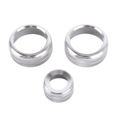 3 PCS Car Metal Air Conditioner Knob Case for BMW X1 / X2 / GT, For BMW X1 / X2 / GT (Silver), For BMW X1 / X2 / GT (Blue), For BMW X1 / X2 / GT (Red)