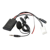 Car Wireless Audio Adapter Cable Bluetooth Music AUX Receiver + MIC Phone Function for Mazda 5 8 CX9 CX7, For Mazda 5