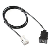 Car Handheld Box AUX Interface Connector + Cable Wire Harness for Volkswagen Bora / Audi, For Volkswagen Bora