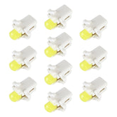 10 PCS B8.3 0.2W DC12V Wedge Instrument Panel COB LED Light Dashboard Gauge Cluster Indicator Lamp Bulb, B8.3 (White Light), B8.3 (Yellow Light), B8.3 (Blue Light), B8.3 (Green Light), B8.3 (Red Light)
