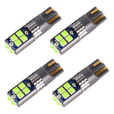 4 PCS T10 DC12V / 2W Car Clearance Light 10LEDs SMD-3030 Lamp Beads, 10LEDs SMD-3030 (Green Light), 10LEDs SMD-3030 (Red Light), 10LEDs SMD-3030 (White Light), 10LEDs SMD-3030 (Yellow Light), 10LEDs SMD-3030 (Ice Blue Light), 10LEDs SMD-3030 (Blue Ligh...