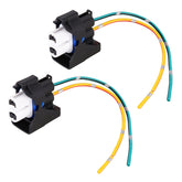 1 Pair Car H11 Bulb Holder Base Female Socket with Cable for Ford, For Ford