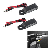 1 Pair Motorcycle Flashing Handlebar LED Turn Signal Light, Flashing