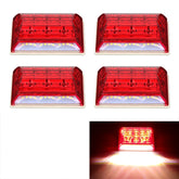 4 PCS ZS-6001 DC24V Car / Truck Side Marker Indicator Lights Bulb Lamp