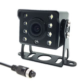 12-36V Truck HD Night Vision Backup Reverse Camera CVBS Aviation Female Connector, Aviation Female Connector