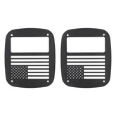 P-018 Car Tail Light Trim Taillight Cover for Jeep Wrangler TJ 1997-2006, P-018