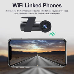 Car WiFi Single Camera Hidden 360 Degree Rotation Car Driving Recorder, WiFi Single Camera
