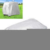 Golf Cart Sunscreen Rainproof Heat Insulation All Seasons Universal Dust Cover, Silver
