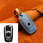 For BMW Old Style Car Cowhide Leather Key Protective Cover Key Case, Two Keys Version, For BMW Old Style, Two Keys Version, For BMW, For BMW Old Style