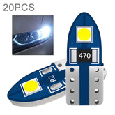 20pcs T10 3030-2SMD Car White Light LED Clearance Light Lamp, T10 3030-2SMD