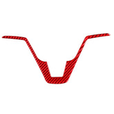 For Honda CRV 2007-2011 Carbon Fiber Car Steering Wheel Decorative Sticker, Left Drive, Car Steering Wheel