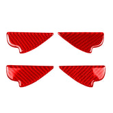 Car Carbon Fiber Inside Door Bowl Decorative Sticker for Mazda CX-5 2013-2018, Left and Right Drive, Inside Door Bowl