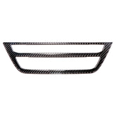 Car Carbon Fiber Air Conditioner CD Control Panel M Performance Decorative Sticker for BMW G01 X3 2018-2020 / G02 X4 2019-2020, Left and Right Drive Universal, Air Conditioner CD Control Panel A