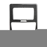 Car Carbon Fiber Rear Air Conditioning Vent Solid Color Decorative Sticker for BMW G01 X3 2018-2020 / G02 X4 2019-2020, Left and Right Drive Universal, Rear Air Conditioning Vent Solid Color