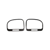 Carbon Fiber Car Left Right Air Outlet Decorative Sticker for Volkswagen Golf 6 2008-2012, Left Right Air Outlet